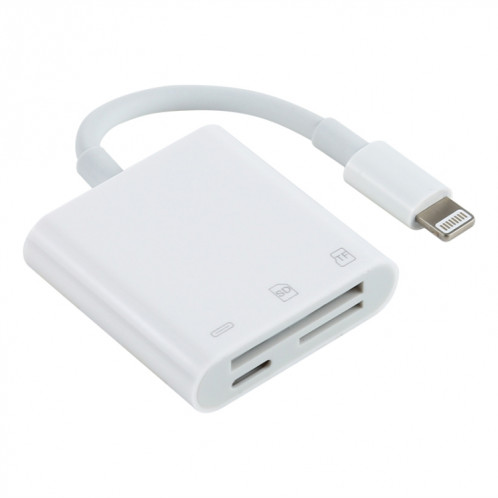Adaptateur de lecteur de caméra NK-101Y Pro 8 broches à 8 broches + port SD + TF 3 en 1 SH08111110-010