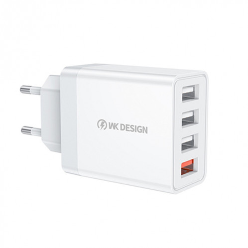 Wekome WP-U125 YouPin Series 18w QC3.0 4 ports USB Chargeur de voyage rapide, SW82EU33-06