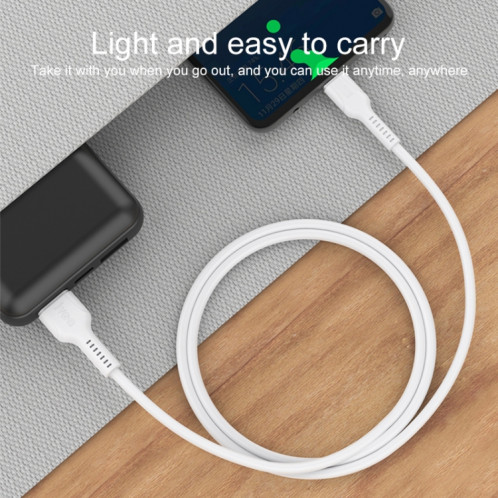 Ivon CA86 5A Type-C / USB-C Super Fast Chargement Câble de charge, Longueur: 1M (Blanc) SI109W1641-06
