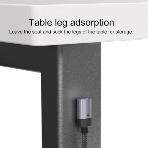 Câble de données magnétique à charge rapide USB-C / Type-C vers USB-C / Type-C 100 W, style : câble de 1 m + tête magnétique SH12851907-08