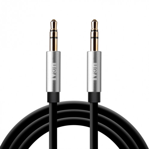 Ivon CA55 3,5 mm mâle au câble audio audio mâle, longueur de câble: 1m (noir) SI410B784-08