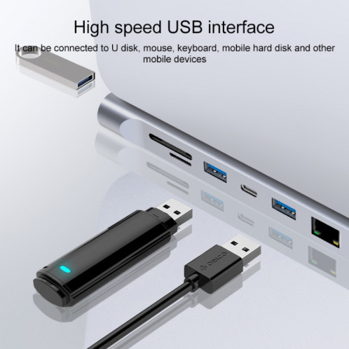 11 en 1 RJ45 + 87W PD + SD/TF + USBx3+ HDMI + VGA + Adaptateur HUB AUX vers Type-C 3,5 mm SH7427898-07