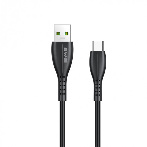 AWEI CL-115T 1M 2.4A USB au câble de charge de type-C / USB-C SA863488-010
