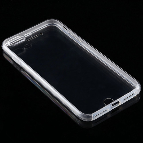 Étui ultra-mince transparent pour PC + TPU de 0,75 mm pour iPhone 8 Plus et 7 Plus SH01041825-04