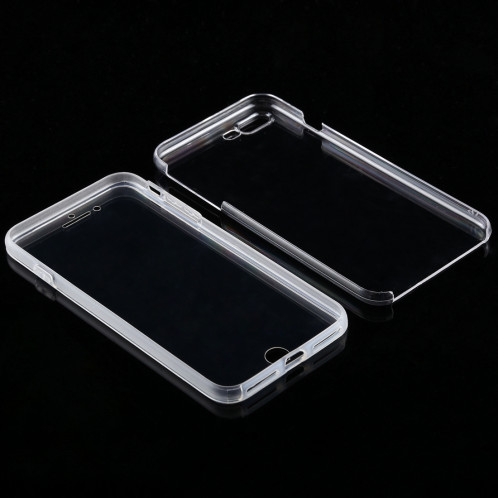 Étui ultra-mince transparent pour PC + TPU de 0,75 mm pour iPhone 8 Plus et 7 Plus SH01041825-04