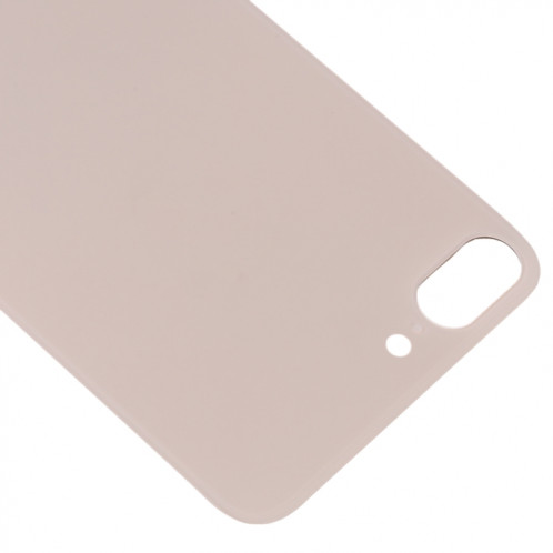 Remplacement facile du gros couvercle de la batterie en verre avec trou de caméra et adhésif pour iPhone 8 Plus (or) SH26JL592-06