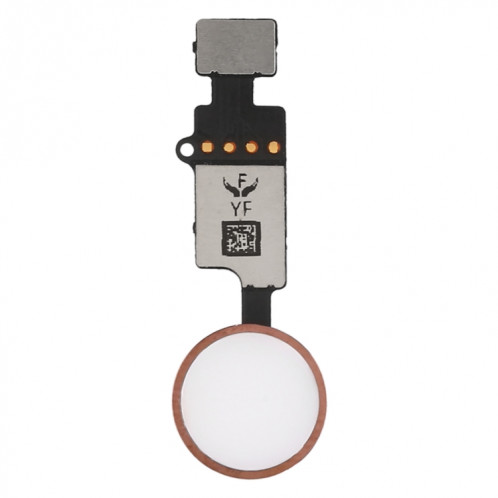 Bouton d'accueil (3e) avec câble flexible pour iPhone 8 Plus / 7 Plus / 8/7 (rose) SH239F1497-012
