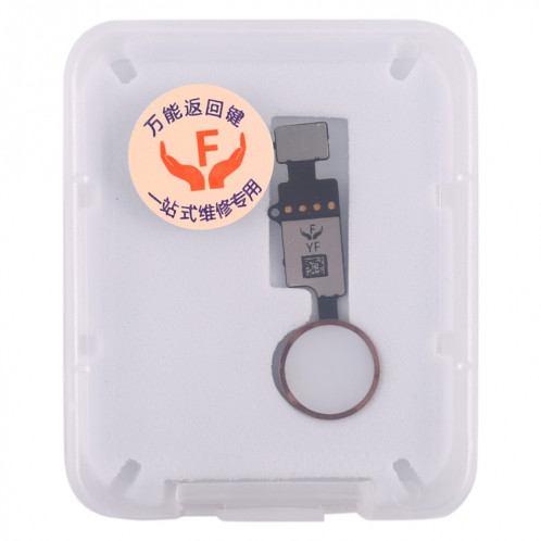 Bouton d'accueil (3e) avec câble flexible pour iPhone 8 Plus / 7 Plus / 8/7 (rose) SH239F1497-012