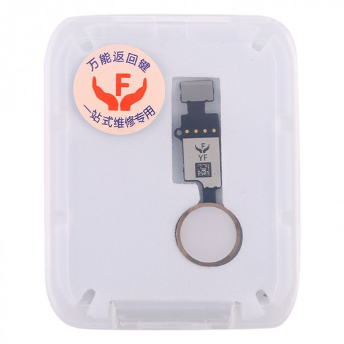 Bouton d'accueil (3e) avec câble flexible pour iPhone 8 Plus / 7 Plus / 8/7 (or) SH239J1539-012