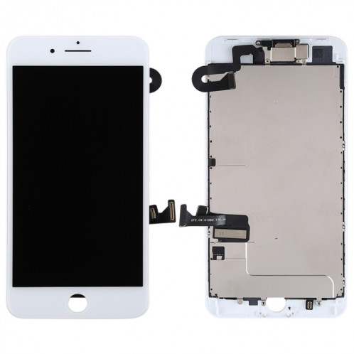 L'écran LCD et le numériseur complet comprennent une caméra frontale pour iPhone 8 Plus (blanc) SH273W1765-06