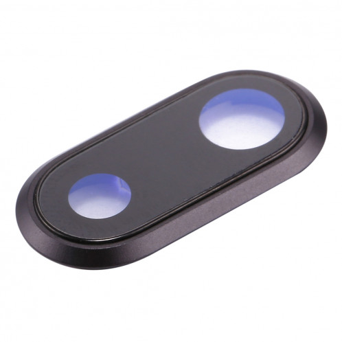 iPartsAcheter pour iPhone 8 Plus anneau de lentille de caméra arrière (noir) SI701B1032-06