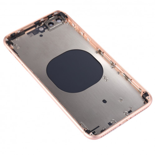 Couverture de logement arrière pour iPhone 8 Plus (or rose) SC2RGL1501-06