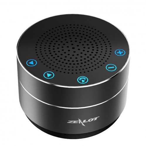 ZEALOT S19 3D Surround Basse Stéréo Touch Control Bluetooth V4.2 + EDR Haut-Parleur, Support AUX, Carte TF, Pour iPhone, Samsung, Huawei, Xiaomi, HTC et Autres Smartphones, Bluetooth Distance: environ 10m (Noir) SZ676B242-016