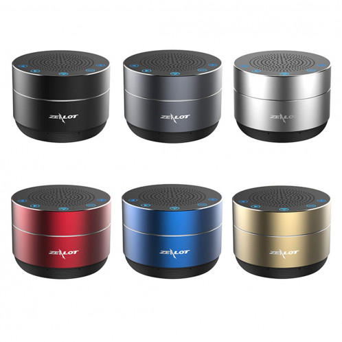 ZEALOT S19 3D Surround Basse Stéréo Touch Control Bluetooth V4.2 + EDR Haut-Parleur, Support AUX, Carte TF, Pour iPhone, Samsung, Huawei, Xiaomi, HTC et Autres Smartphones, Bluetooth Distance: environ 10m (Noir) SZ676B242-016