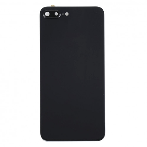 iPartsAcheter pour iPhone 8 Plus couverture arrière avec adhésif (noir) SI47BL1607-06