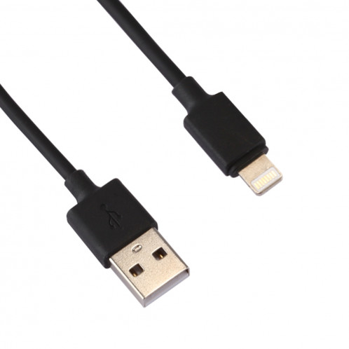 Chargeur USB 5V 2.1A à identification intelligente avec câble de chargement USB de 1 m à 8 broches, prise européenne pour iPhone XR / iPhone XS MAX / iPhone X et XS / iPhone 8 et 8 Plus / iPhone 7 et 7 Plus / iPhone SH022B1368-08