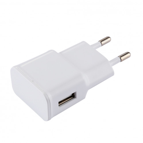 Chargeur USB 5V 2.1A à identification intelligente avec câble de chargement USB de 1 m à 8 broches, prise européenne pour iPhone XR / iPhone XS MAX / iPhone X et XS / iPhone 8 et 8 Plus / iPhone 7 et 7 Plus / iPhone SH022W1078-08