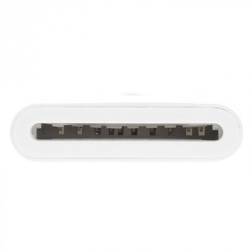 Adaptateur de lecteur de caméra 8 broches vers carte SD, prise en charge du système iOS 9.2-11, Pour iPhone, iPad (blanc) SH001W53-07