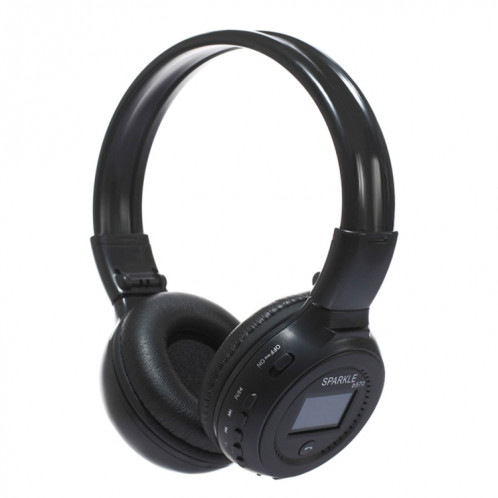 ZEALOT B570 casque de subwoofer Bluetooth sans fil filaire stéréo avec conception d'écran couleur LED et microphone HD et FM, Pour les téléphones mobiles, tablettes et ordinateurs portables, prend en charge une SZ224B936-015