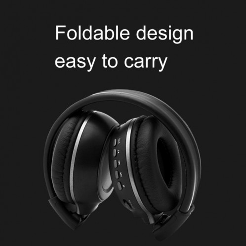ZEALOT B570 casque de subwoofer Bluetooth sans fil filaire stéréo avec conception d'écran couleur LED et microphone HD et FM, Pour les téléphones mobiles, tablettes et ordinateurs portables, prend en charge une SZ224B936-015