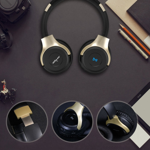 ZEALOT B26T casque stéréo filaire sans fil Bluetooth 4.0 Subwoofer avec prise de câble Audio universelle 3,5 mm et microphone HD, Pour les téléphones mobiles, tablettes et ordinateurs portables, prend en charge une SZ225B1612-016
