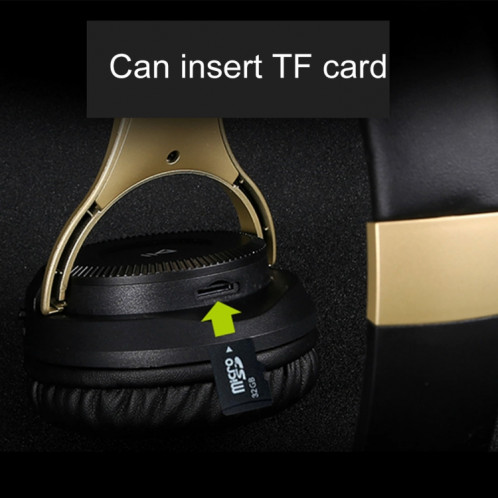ZEALOT B26T casque stéréo filaire sans fil Bluetooth 4.0 Subwoofer avec prise de câble Audio universelle 3,5 mm et microphone HD, Pour les téléphones mobiles, tablettes et ordinateurs portables, prend en charge une SZ225B1612-016