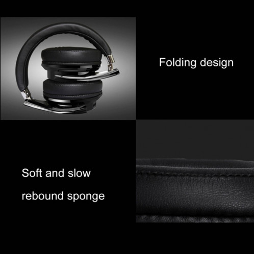 ZEALOT B21 casque stéréo filaire sans fil Bluetooth 4.0 subwoofer avec prise de câble Audio universelle 3,5 mm et microphone HD, Pour téléphones mobiles et tablettes et ordinateurs portables (Argent) SZ226S1702-016