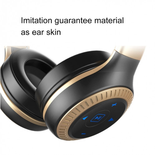 ZEALOT B20 casque stéréo filaire sans fil Bluetooth 4.0 subwoofer avec prise de câble Audio universelle 3,5 mm et microphone HD, Pour téléphones mobiles, tablettes et ordinateurs portables (noir) SZ227B62-013