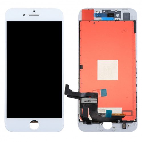 iPartsAcheter 3 en 1 pour iPhone 8 Plus (LCD (AUO) + Cadre + Touch Pad) Assemblage de numériseur (Blanc) SI402W56-06