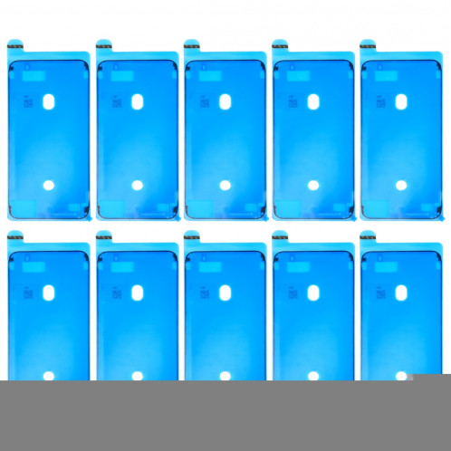 10 PCS iPartsAcheter pour iPhone 8 Plus LCD Cadre Bezel Adhésifs Autocollants (Noir) S1318B773-06