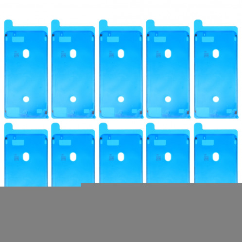 10 PCS iPartsAcheter pour iPhone 8 Plus LCD Cadre Bezel Adhésifs Autocollants (Blanc) S1318W362-06