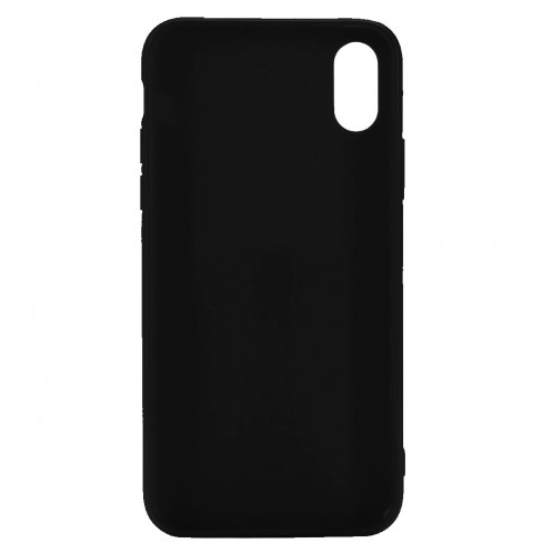 Etui TPU Candy Color pour iPhone XS Max (Noir) SH318B565-05