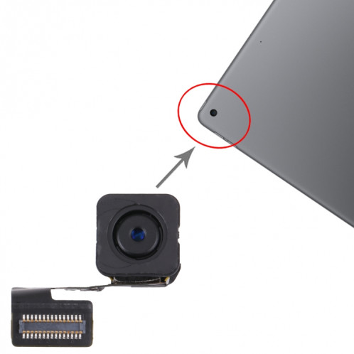 Pour iPad 10.2 2021 A2603 A2604 Caméra arrière SH01561076-05