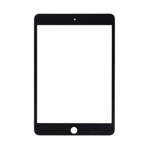 Lentille en verre externe de l'écran avant pour iPad Pro 12,9 pouces / iPad Pro 12,9 pouces (2017) (noir) SH207B1154-04