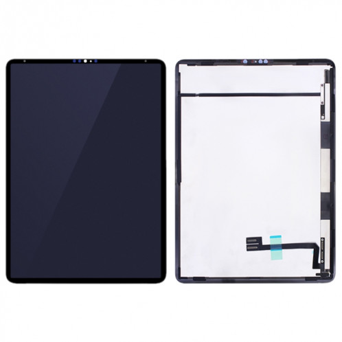 Écran LCD d'origine pour iPad Pro 12,9 pouces 4e génération 2020 A2069 A2232 avec numériseur complet (noir) SH233B1167-06