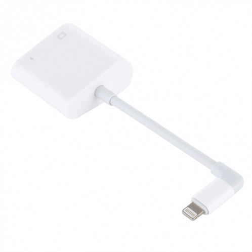Port Ethernet NK-1035 + adaptateur de fonction mâle coudé 8 broches femelle à 8 broches (blanc) SH237W1519-07
