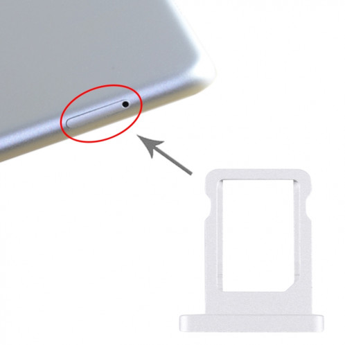 Plateau de la carte SIM pour iPad Pro 10,5 pouces (2017) (Argent) SH314S433-04