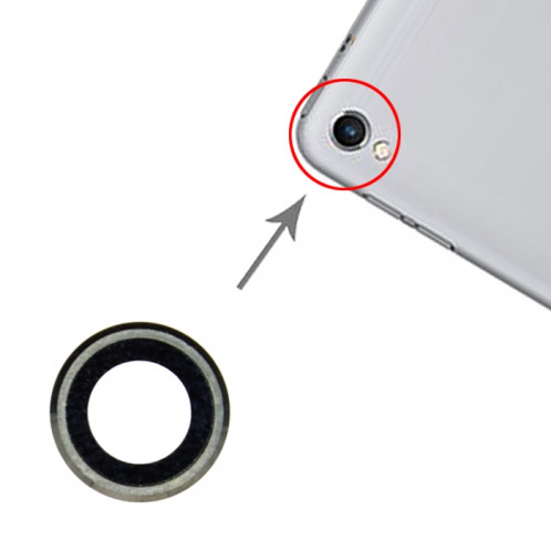 Cache de l'objectif de la caméra pour iPad Pro 12.9 pouces (2017) A1670 A1671 A1821 (gris) SH341H575-02