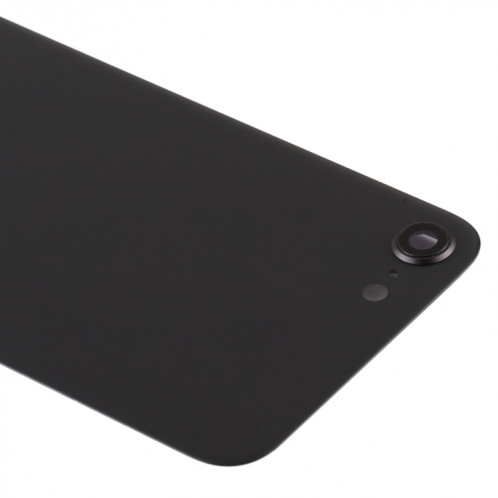 Cache arrière de la batterie en verre pour iPhone SE 2020 (noir) SH12BL642-06