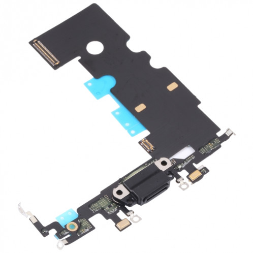 1, Câble flexible de port de charge pour iPhone SE 2020 (noir) SH026B1061-04