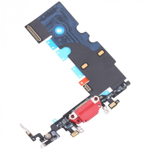 Pour iPhone SE 2022 Câble flexible de port de charge de 3e génération (rouge) SH027R595-04