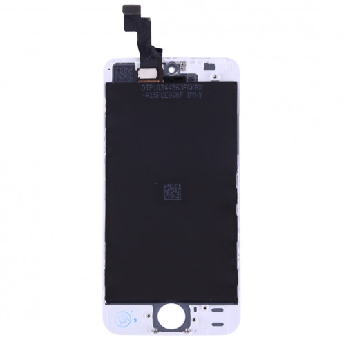 10 PCS iPartsAcheter 3 en 1 pour iPhone SE (LCD + Frame + Touch Pad) Assemblage de numériseur (Blanc) S102WT192-07