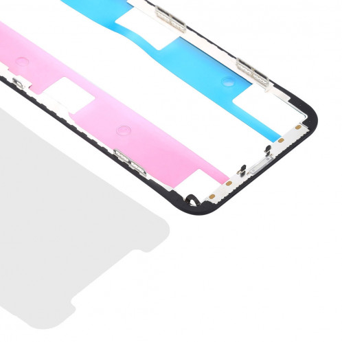 iPartsAcheter pour iPhone X Support de cadre d'écran LCD avec tôle SI00651509-06