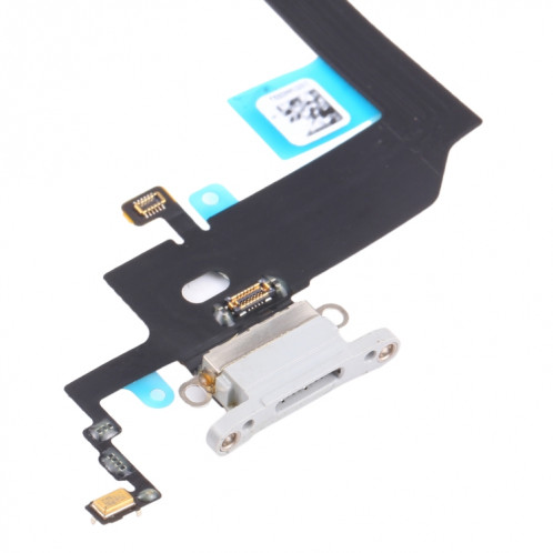 Câble Flex de port de chargement d'origine pour iPhone X (blanc) SH355W384-04