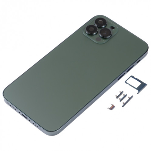 Couvercle de boîtier arrière avec apparence imitation d'IP13 Pro pour iPhone X (vert) SH71GL513-07