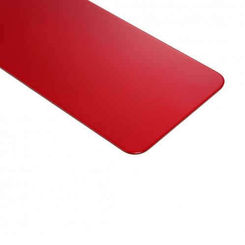 pour coque arrière en verre pour iPhone X (rouge) SH15RL124-06