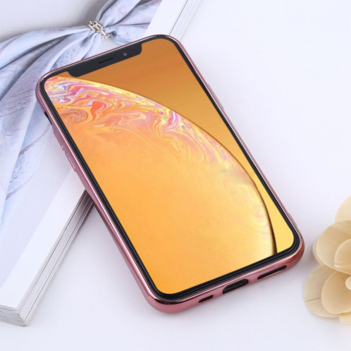 TPU Transparent Etui de protection pour téléphone portable étanche et étanche à l'eau pour iPhone 11 Pro (2019) (Or rose) SH10RG1695-03