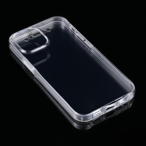 PC + TPU Ultra-mince Boîte transparent tout-terrain double face pour iPhone 13 mini SH1250861-04