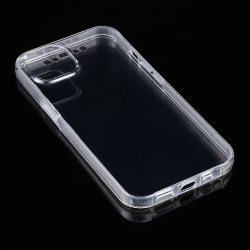 PC + TPU Ultra-mince Case transparent tout-terrain double face pour iPhone 13 SH1252750-04