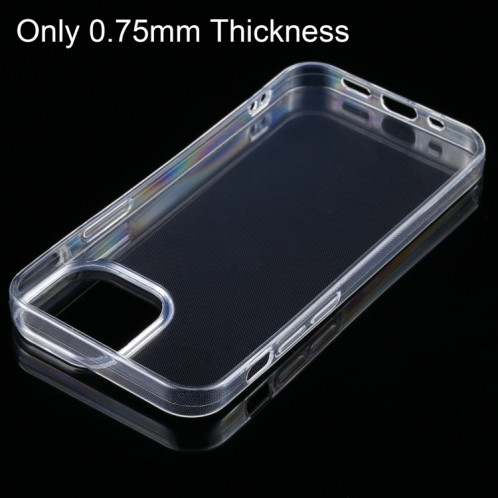 TPU TPU transparent ultra-mince de 0,75 mm pour iPhone 13 SH14051626-06